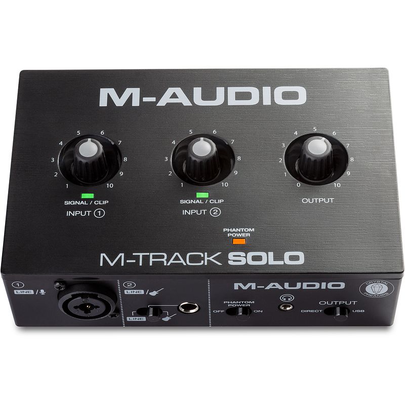 Foto van M-audio m-track solo audio interface