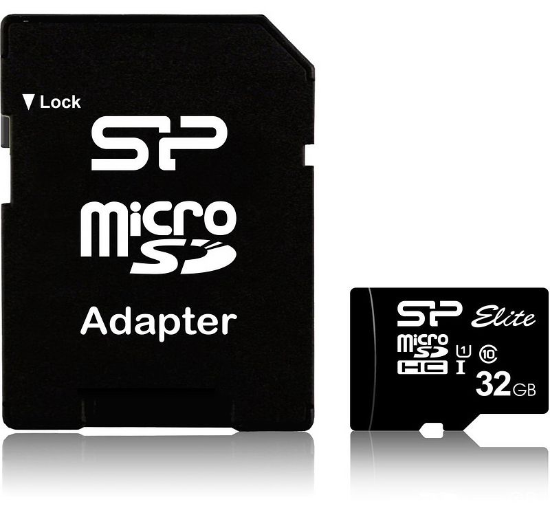 Foto van Siliconpower microsdhc geheugenkaart - 32gb