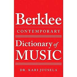Foto van Musicsales - the berklee contemporary dictionary of music