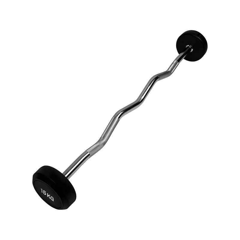 Foto van Ryzor barbell ez halterstang met gewichten - 15 kg - rubber