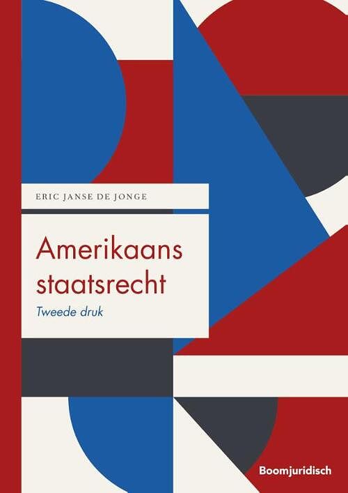 Foto van Amerikaans staatsrecht - eric janse de jonge - paperback (9789462908260)