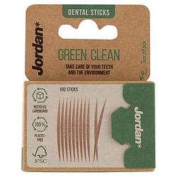 Foto van Jordan dental sticks green clean 100 stuks bij jumbo