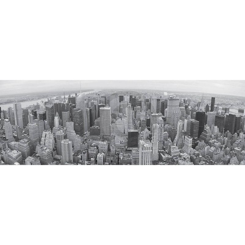 Foto van Shutterstock - manhatten panorama kunstdruk 95x33cm