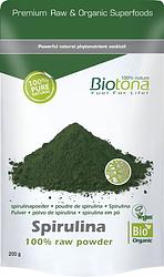 Foto van Biotona spirulina powder raw