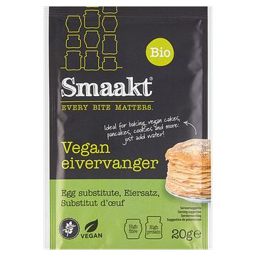 Foto van Smaakt bio vegan eivervanger 20g bij jumbo