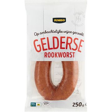 Foto van Jumbo gelderse rookworst 250g