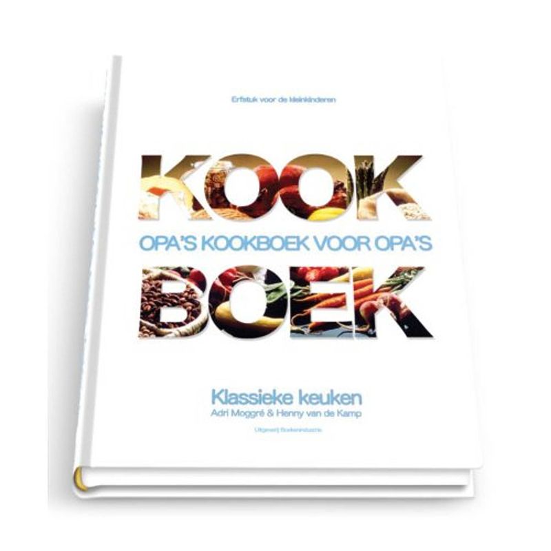 Foto van Opa's kookboek voor opa's