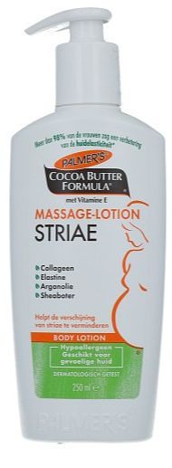 Foto van Palmers cocoa butter formula massage lotion striae