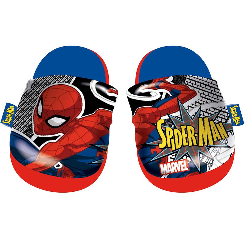 Foto van Marvel instappers spider-man jongens eva rood/blauw maat 32/33