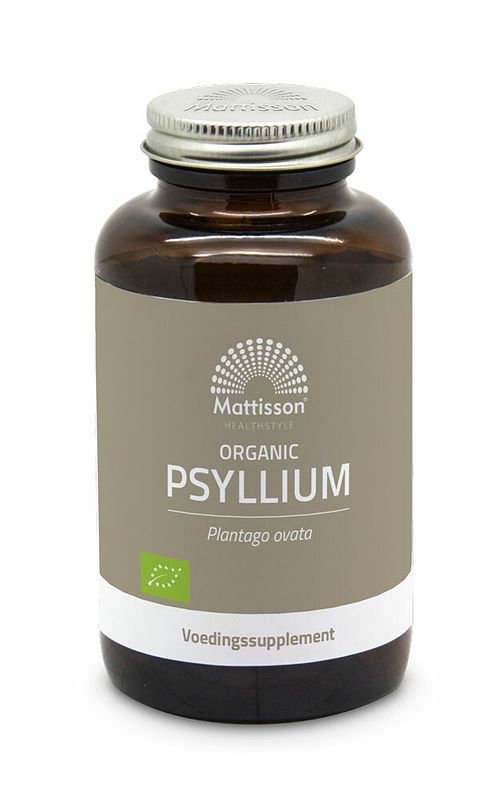 Foto van Mattisson healthstyle psyllium husk capsules