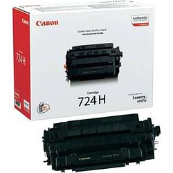 Foto van Canon tonercartridge zwart 724h - 12500 pagina's - 3482b002