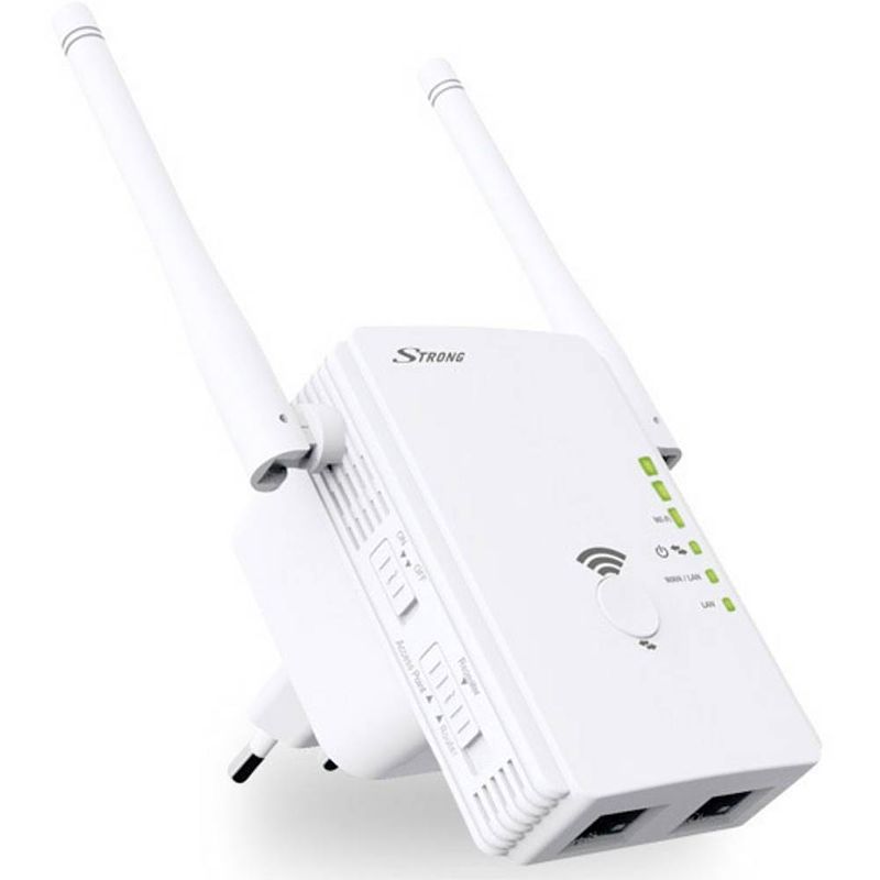 Foto van Strong repeater 300v2 wifi-versterker 300 mbit/s 2.4 ghz