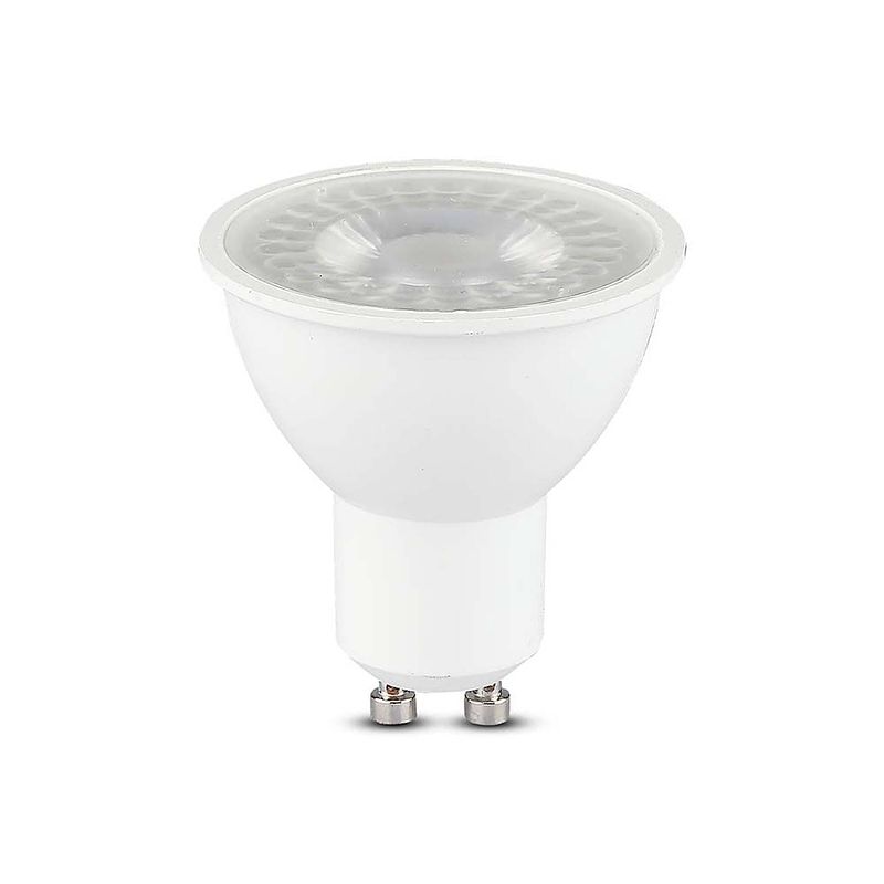 Foto van V-tac vt-292-n gu10 witte led spots - lens 110° - samsung - ip20 - 7.5w - 610 lumen - 6500k - 5 jaar