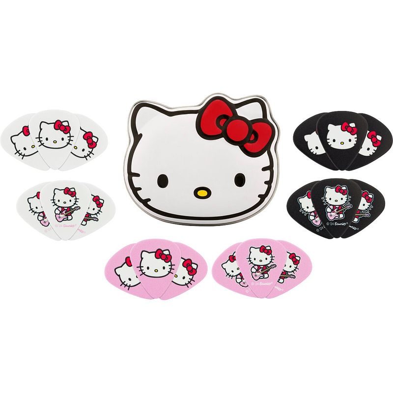 Foto van Fender x hello kitty pick tin 18-pack plectrums