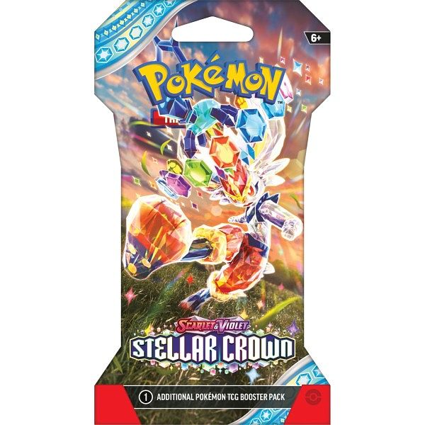 Foto van Pokemon sv07 stellar crown sleeved booster