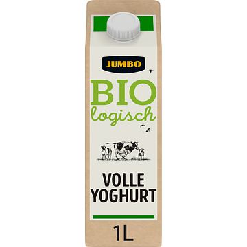 Foto van Jumbo biologisch verse volle yoghurt 1l