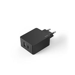 Foto van Hama oplader, usb-c (pd/qc) + usb-a, 30 w oplader