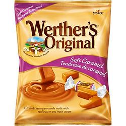 Foto van Werther's original roomsnoepjes soft caramel zak, 150 gram bij jumbo