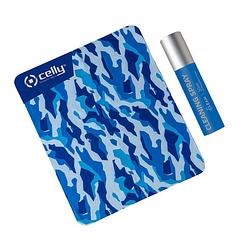 Foto van Touchscreen schoonmaak kit, 30 ml, blauw - kunststof - celly