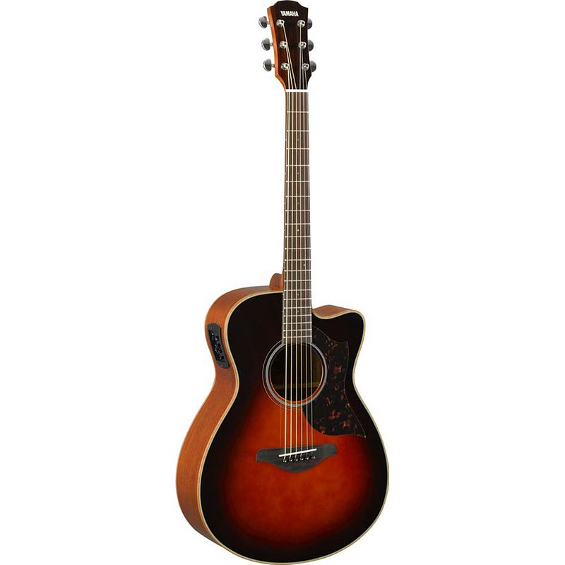 Foto van Yamaha ac1mii tobacco brown sunburst elektrisch-akoestisch