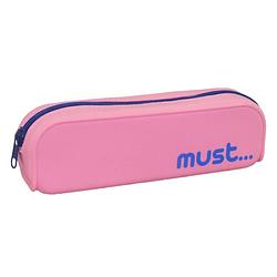 Foto van Must etui focus junior 20 x 5 x 6 cm siliconen roze