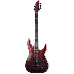 Foto van Schecter c-1 fr s sls elite blood burst elektrische gitaar met sustainiac