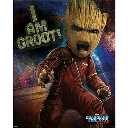 Foto van Pyramid guardians of the galaxy vol 2 angry groot poster 40x50cm