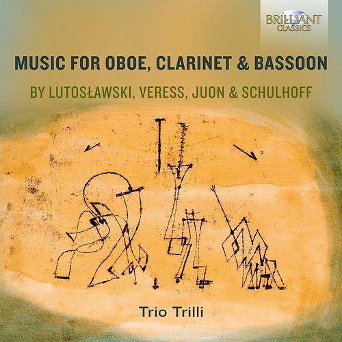 Foto van Music for oboe, clarinet & bassoon by lutoslawski, - cd (5028421956886)