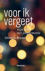 Foto van Voor ik vergeet - christine bryden, sarah minns - ebook (9789460415302)