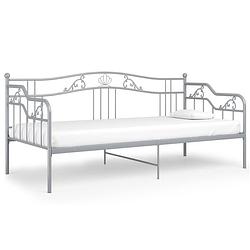 Foto van The living store bedbank alton - bedbanken - 206 x 95 x 91.5 cm - metalen frame