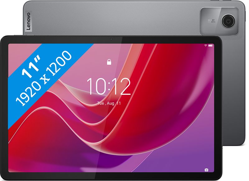 Foto van Lenovo tab m11 11 inch 128gb wifi + 4g grijs