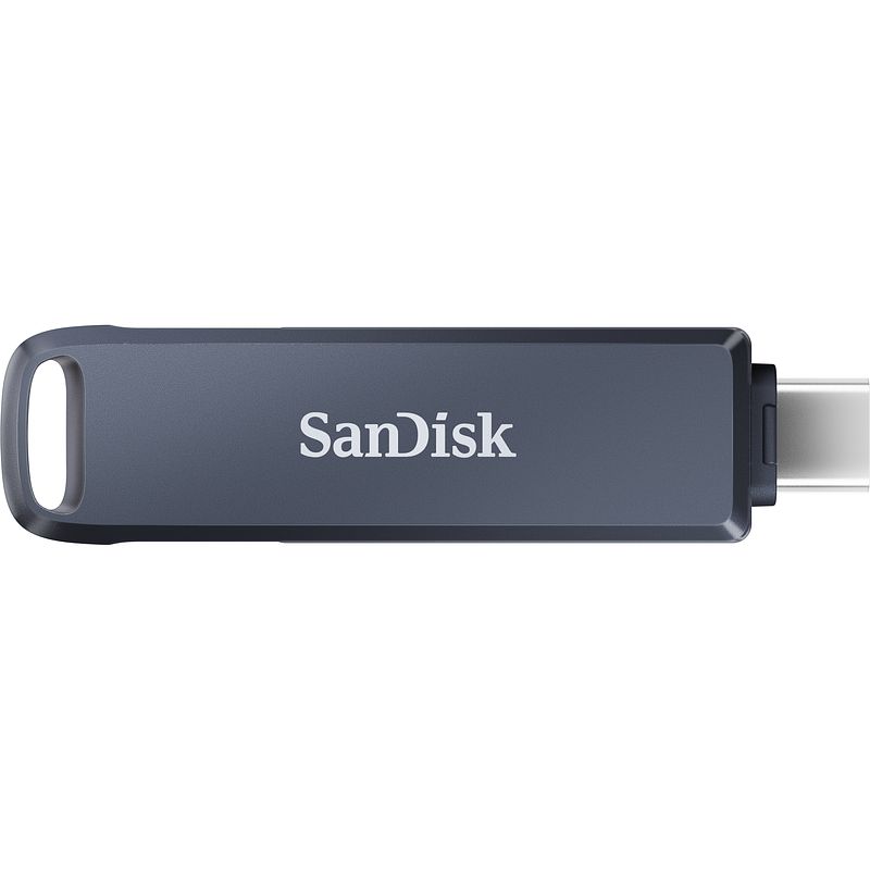 Foto van Sandisk ixpand phone drive usb-c metallic sky 64 gb