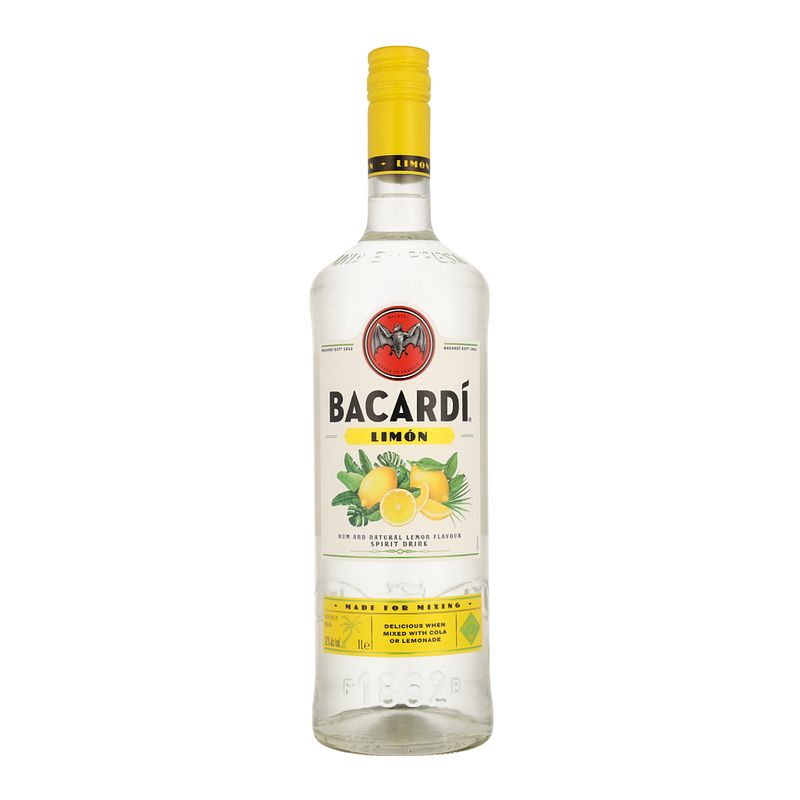 Foto van Bacardi limon 1ltr rum