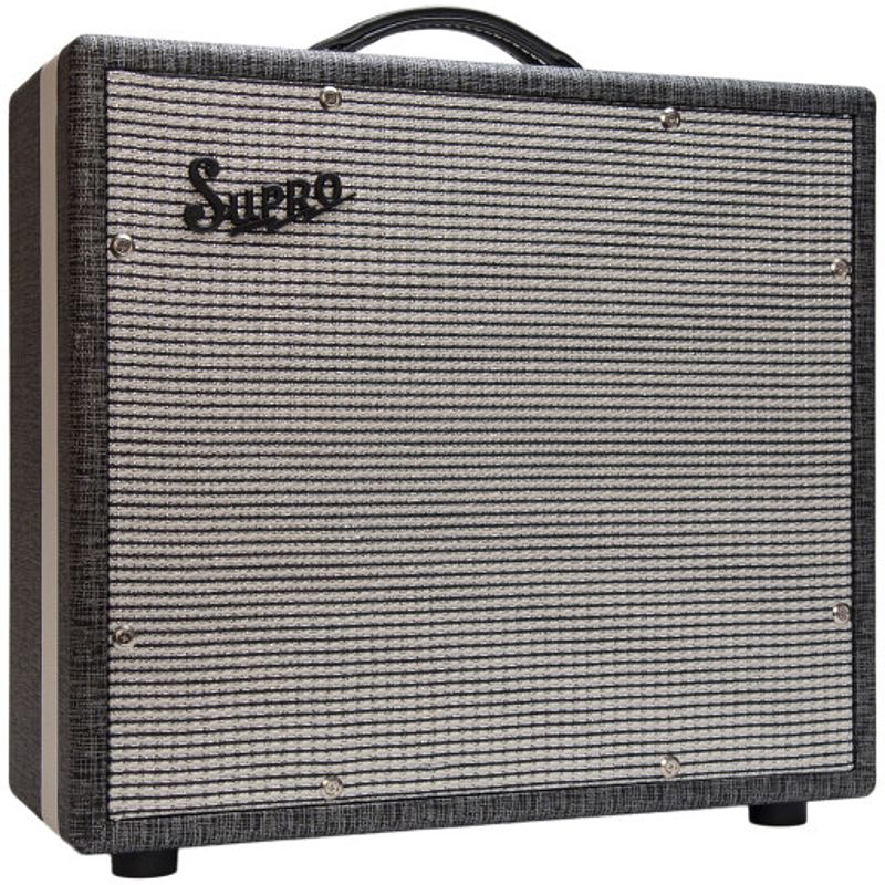 Foto van Supro 1790 classic series black magick 1x12 extension cabinet