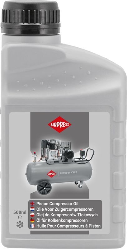 Foto van Airpress zuigercompressorolie 0,5 l