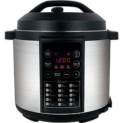 Foto van Multicooker - aigi mino - 5.5 liter - rvs - zilver