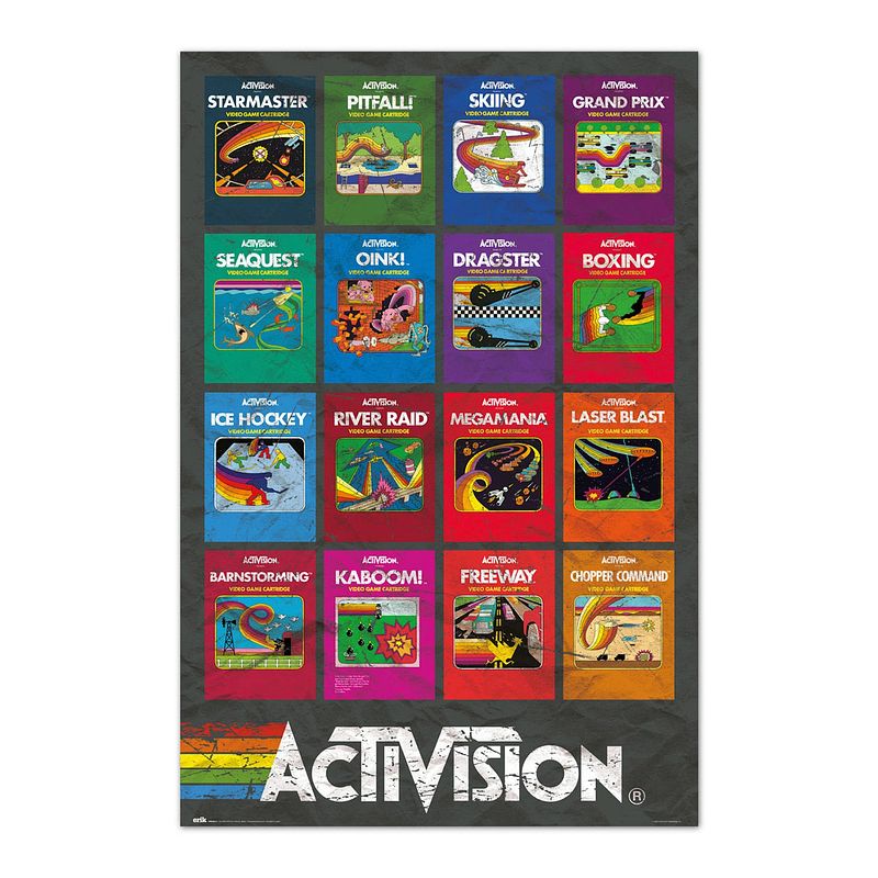 Foto van Grupo erik activision game covers poster 61x91,5cm