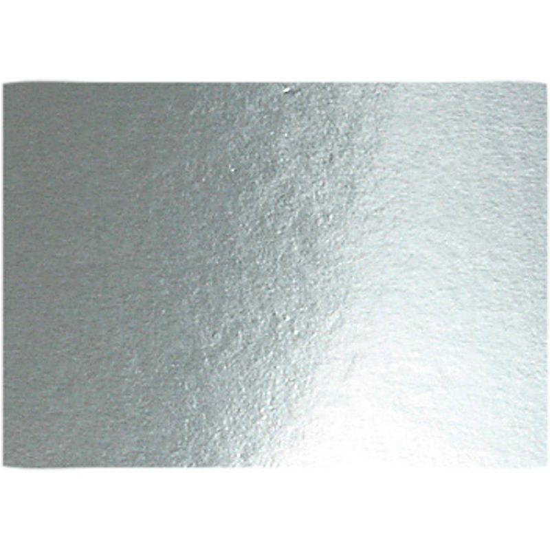 Foto van Packlinq metallic foliekarton. zilver. a4. 210x297 mm. 280 gr. 10 vel/ 1 doos