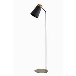 Foto van Light & living - vloerlamp braja - 30x29x143cm - zwart