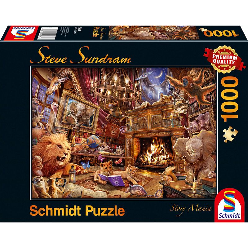 Foto van Schmidt legpuzzel story mania karton 1000 stukjes