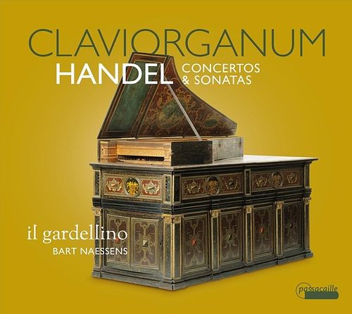 Foto van Claviorganum. handel concertos & sonatas - cd (5425004840608)