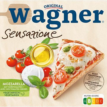 Foto van Original wagner sensazione mozzarella met kerstomaten 350g bij jumbo