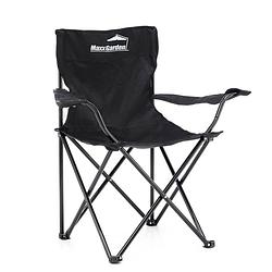 Foto van Maxxgarden campingstoel - vouwstoel - alluminium - compact - zwart