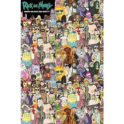 Foto van Gbeye rick and morty where are rick and morty poster 61x91,5cm