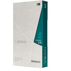 Foto van D'saddario woodwinds vbb0125g2 venn bb clarinet reed g2 2.5 riet voor bb klarinet