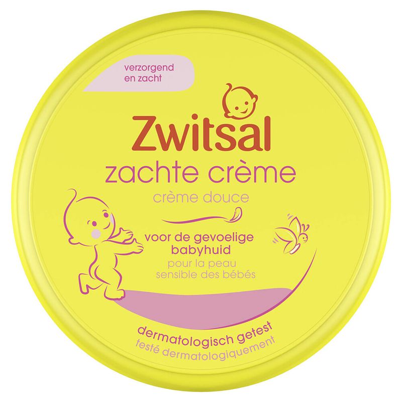 Foto van Zwitsal - zachte crème - 6 x 200ml - voordeelverpakking