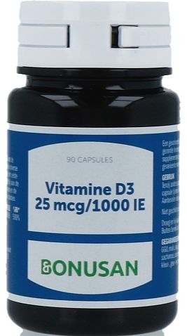 Foto van Bonusan vitamine d3 25mcg/1000 ie capsules