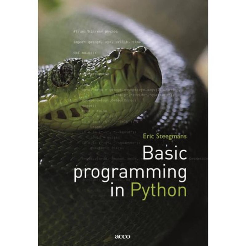 Foto van Basic programming in python