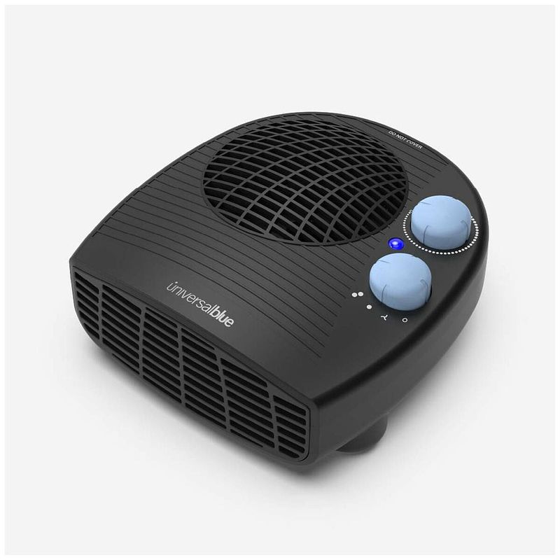 Foto van Draagbare ventilatorkachel universal blue 4001-ucvt9306 wit 2000 w