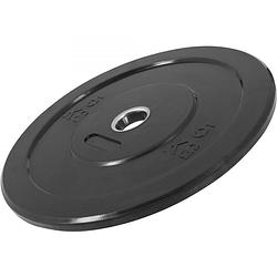 Foto van Gorilla sports bumper plate - halterschijf - 5 kg - rubber - 50 mm